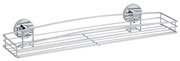 WENKO 20884100-Polica VACUUM-LOC MILAZZO 51x15,2 cm lesklý chróm