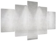 Obraz - Betónový múr so svetlami (150x105 cm)