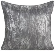 DEKORAČNÁ OBLIEČKA NA VANKÚŠ ELISE 45X45 CM SIVÁ