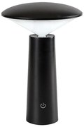 Rabalux 77147-LED Stm. nab. dot. stolná lampa POLPERRO LED/3W/3,7V 1200mAh čierna