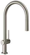 Hansgrohe M54, drezová batéria Talis s výsuvnou koncovkou, sBox, vzhľad nehrdzavejúcej ocele, HAN-72803800