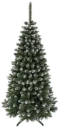 Čarovný zasnežený umelý vianočný smrek 220 cm
