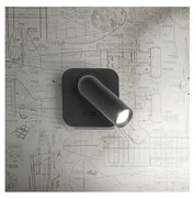 Ideal Lux - LED Nástenné bodové svietidlo BEAN LED/3W/230V CRI 90 čierna