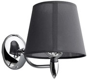 Sapho Sapho, HANBO nástenné svietidlo E27, 60W, 230V, chróm, AU526