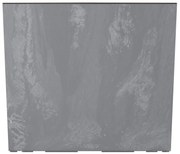 Vysoký kvetináč s vkladom CORBI V 77 cm tmavo šedý