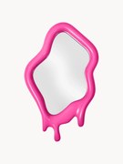 Ručne vyrobené nástenné zrkadlo Melting