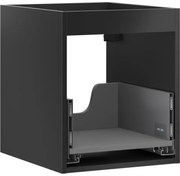 Mexen Box-A, závesná skrinka 40 cm, 1 zásuvka, čierna matná, 91AX0-0400-470-1-71