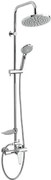 Novaservis Titania Fresh sprchový systém na stenu s mydlovničkou chróm set040/96,0 SET04096.0