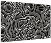 Obraz - Metalická abystrakcia (90x60 cm)