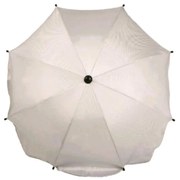 Slnečník na kočík svetlo sivý