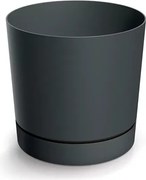 Plastový kvetináč TUBOS P s miskou - výber z 7 prevedení