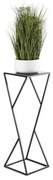 Stojan na kvety LOFT 70x23,5 cm čierna