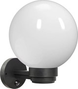 Brilagi - Vonkajšie nástenné svietidlo so senzorom HARBOR 1xE27/40W/230V IP33 antracit/biela