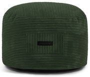 Zelený menčestrový taburet Om 60 – SLOWDOWN