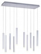 Leuchten Direkt 15206-95 - LED Luster na lanku BRUNO 10xLED/4,8W/230V