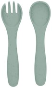 Príbor 2-dielny Platinum Silicone Sage