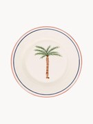 Ručne maľovaný raňajkový tanier Palm Tree