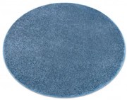 Koberec kruh SANTA FE modrý