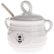 Keramická dóza na med Bee, 450 ml