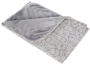 Sivá bavlnená detská deka 80x80 cm Miffy – Roba