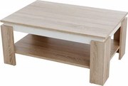 Konferenčný stolík Tim, dub sonoma/biely%