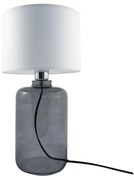 Zuma Line 5503WH - Stolná lampa SAMSUN 1xE27/40W/230V biela/čierna