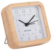 Budík Karlsson KA5924WH Neat Square, 9cm