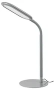 Rabalux 74008 stolná LED lampa Adelmo, 10 W, sivá