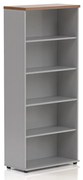 Vysoká skriňa Visio LUX 80 x 38,5 x 183,5 cm, orech