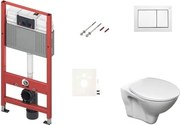 Cenovo zvýhodnený závesný WC set TECE do ľahkých stien / predstenová montáž + WC S-Line S-line Pro SIKOTSR0