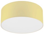 Stropné svietidlo SIRJA PASTEL 1xE27/60W/230V pr. 35 cm žltá