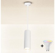 Brilagi - LED stmievateľný luster na lanku SELE 1xGU10/6,5W/230V biela