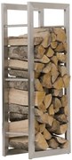 Stojan na palivové drevo Keri 25x60x100 - nerezová oceľ