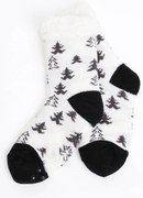 Baránkové ponožky - Stromček biele veľ. 39 - 42 EU