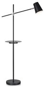 Markslöjd 107307 - Stojacia lampa s USB LINEAR 1xE14/40W/230V