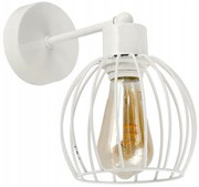 BERGE LED nástenné svietidlo - 1xE27 DRUCIAN WHITE