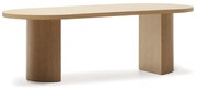 Jedálenský stôl v dekore duba 100x240 cm Nealy – Kave Home