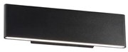 Ideal Lux - LED Nástenné svietidlo DESK LED/12,5W/230V CRI 90 čierna