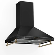 Klarstein Victoria, digestor, 60 cm, nástenný, 630 m³/h, LED, retro dizajn, čierny