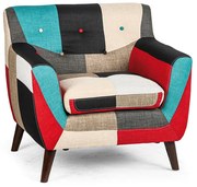 Patchwork kreslo GRAND