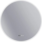 Erga Deam, okrúhle LED zrkadlo 100cm, 3 farby svetla, predné osvetlenie, vyhrievacia podložka proti zapareniu, ERG-V01-Deam-1010-CL