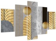 Obraz - Zlaté dekory (150x105 cm)