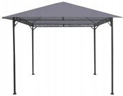 Záhradný pavilón 3x3x2,5 m - sivý