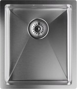 Klarstein TitanSteel Kuchynský drez 45 x 39 cm (DxŠ) s povrchom odolný voči hrdzi, poškriabaniu a teplu