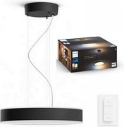 Philips - LED Stmievateľný luster na lanku Hue ENRAVE LED/33,5W/230V čierna + DO
