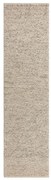 Ručně tkaný behúň Minerals Light Grey, 60x230, béžová, chodba / predsieň, Flair Rugs