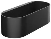 Polička Hansgrohe WallStoris vo farbe matná čierna 27912670