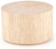 Konferenčný stolík Palmer - kruh, béžová