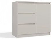 Komoda Malwa 1D3S 80 cm kašmírová