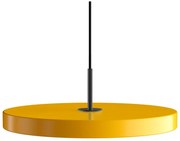 Okrovožlté LED závesné svietidlo s kovovým tienidlom ø 43 cm Asteria Medium – UMAGE